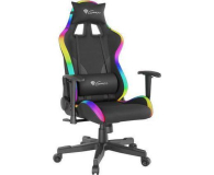 Genesis Fotel gamingowy Trit 600 RGB czarny - 1077829 - zdjęcie 1